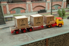 Joswood 40459 - H0 - Kiste SAAB, Grobspan (2 Stück)